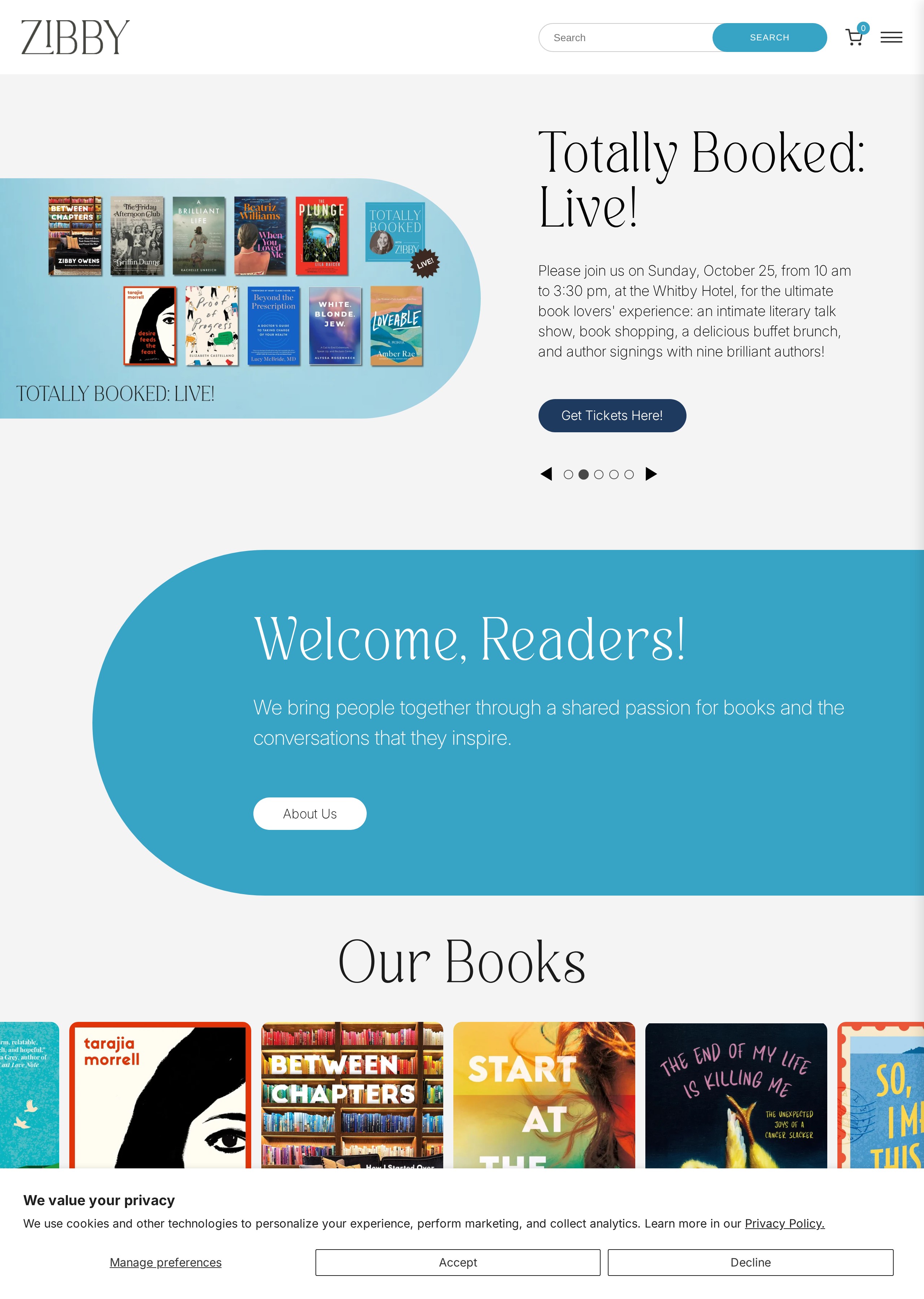 ZibbyMedia.com website screenshot